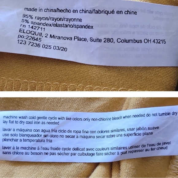 Yellow Sweetheart Neckline Dress ELOQUII - Picture 7 of 8